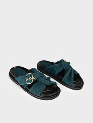 Mermaid Sandals - Duck Blue