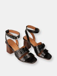 Micaela Croco Sandals