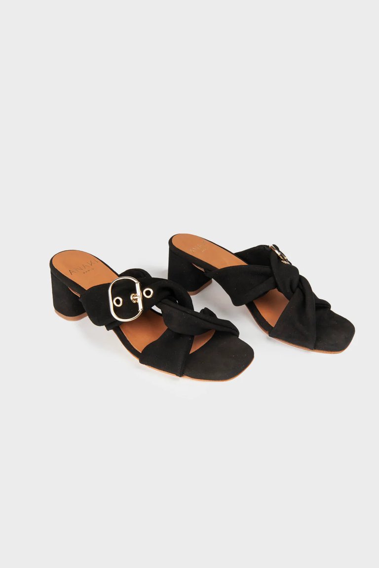 Pilar Mules - Black