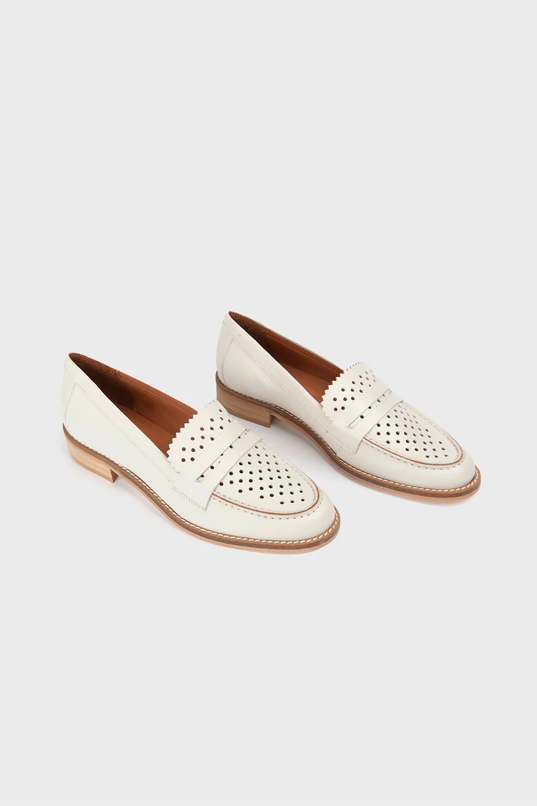 Tatiana Loafers - White