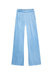 1970's Bell Bottom High-Waist Silk Pant - Blue