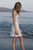 Mykonos Mini Strappy Backless Silk Dress