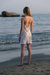 Mykonos Mini Strappy Backless Silk Dress