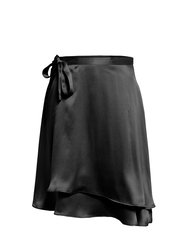 Silk Wrap Skirt