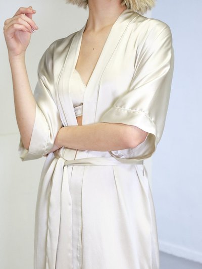 Anaphe Silk Yukata Robe product