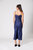 V Silk Slip Dress Twilight