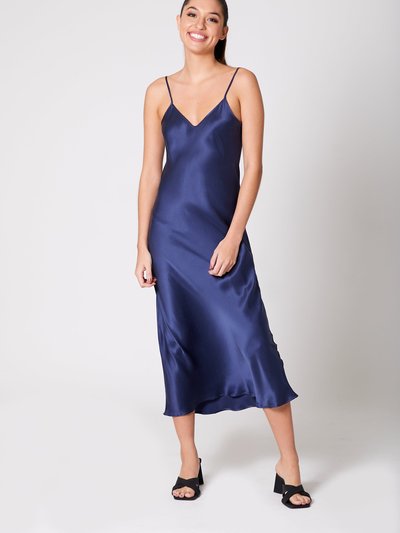 Anaphe V Silk Slip Dress Twilight product