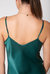 V Silk Slip Dress