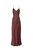 V Silk Slip Dress