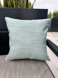 Bay View Aqua 20x20 Indoor Outdoor Pillow