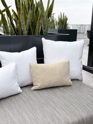 Beige Boucle 14x20 Indoor Outdoor Pillow