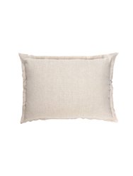 Beige So Soft Linen Pillow - Beige