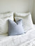 Chambray Blue So Soft Linen Pillow