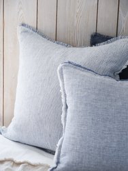 Chambray Blue So Soft Linen Pillow