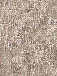 Cotton Beige Boucle Dutch Euro Pillow 28 x 36