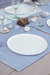 Deep Sea Blue Indoor Outdoor Placemat