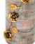 Gold Floral Wood Table Lamp