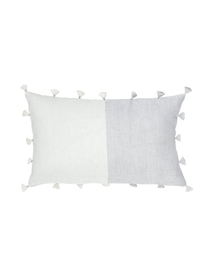 Anaya Home Grey Tassels So Soft Linen Pillow product
