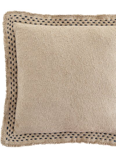 Anaya Home Hand Quilted Border Cotton Pillow product