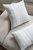 Light Grey Bold Stripes So Soft Linen Pillow