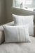 Light Grey Bold Stripes So Soft Linen Pillow - Light Grey & White Bold Stripe