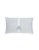 Light Grey Geo Trim So Soft Linen Pillow - Light Grey