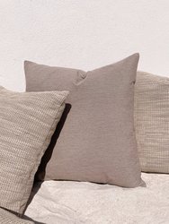 Luxe Essential Mocha Brown Indoor And Outdoor Pillow