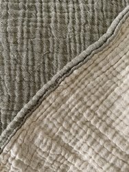 Oversized Crinkled Cuddle Blanket
