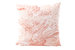 Pink Marbled Linen Pillow - Pink Marbled
