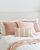 Pink So Soft Linen Pillow - Pink