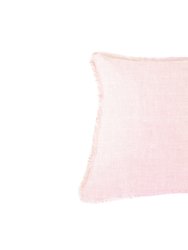 Pink So Soft Linen Pillow - Pink