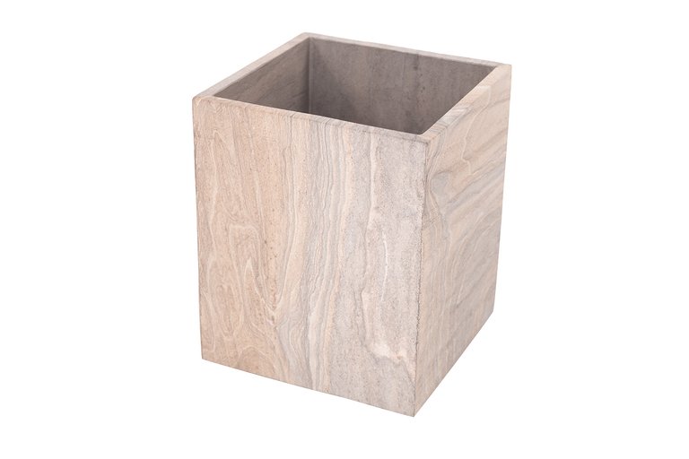 Rainbow Sandstone Wastebasket - Rainbow