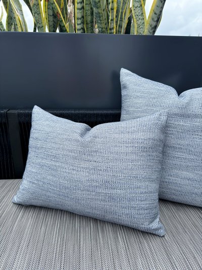 Anaya Home Seaside Smooth Indigo Indoor And Outdoor Pillow product