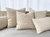 Seaside Smooth Light Beige Indoor And Outdoor Pillow