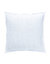 Sky Blue Pinstripe So Soft Linen Pillow - Sky Blue & White