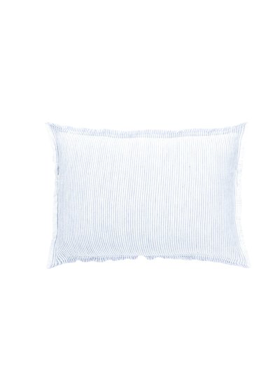 Anaya Home Sky Blue Pinstripe So Soft Linen Pillow product