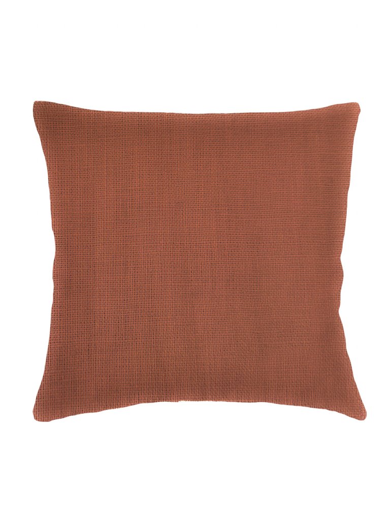 So Soft Linen Rustic Orange Pillow - Rustic Orange