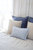 So Soft Navy Blue Linen Pillow
