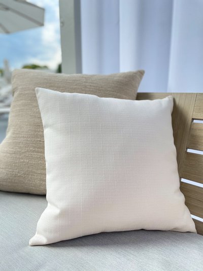 Anaya Home Summer Classic White Indoor and Outdoor Pillow product