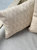 Summer Flora Beige Indoor and Outdoor Pillow - Beige and White