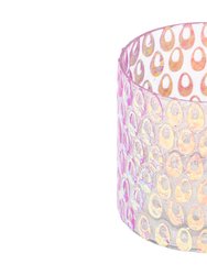 Technicolor Mosaic Glass Votive + Vase