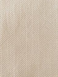Turkish Cotton Herringbone Throw With Tassels 55 x 75