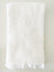 Turkish Cotton Waffle Bath Towels - White