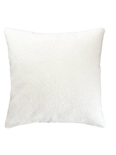 Anaya Home White Boucle 20x20 Indoor Outdoor Pillow product