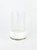 White Marble Rainbow Pearl Hurricane Candle Holder