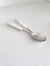 White Marble Serving Spoons With Mother Of Pearl Inlay