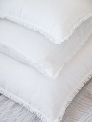 White So Soft Linen Pillows