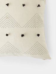 Organic Cotton Triangle Throw Pillow Cover