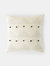 Organic Cotton Triangle Throw Pillow Cover