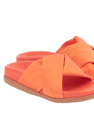 Whitney Footbed Sandal - Coral